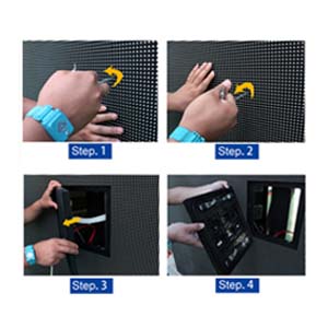 Outdoor P6.67 SMD HD Front Service LED Display 