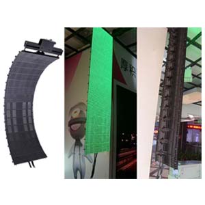 Outdoor P10 SMD Flexible LED Curtain Screen